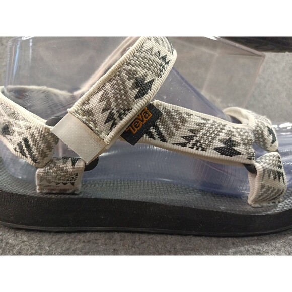Teva Original Universal Sandal Boomerang White/Gray Women’s Sz 7 - Picture 3 of 11